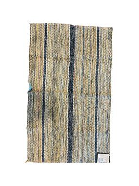Reversible Woven Scatter Rug 19" X 33" By MET Enterprise - Colorful Washable